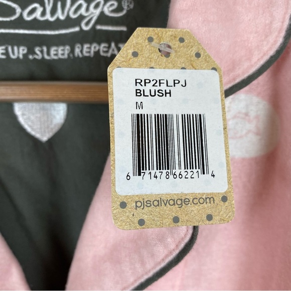 NWT PJ Salvage Meow & Furever Flannel Pajama Top - Picture 5 of 10